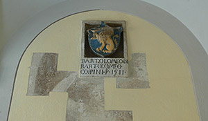 Municipio Palaia, gli affreschi